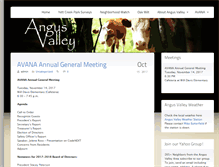 Tablet Screenshot of angusvalley.org